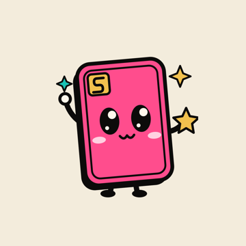 Kida, a pink trading card with an S badge
